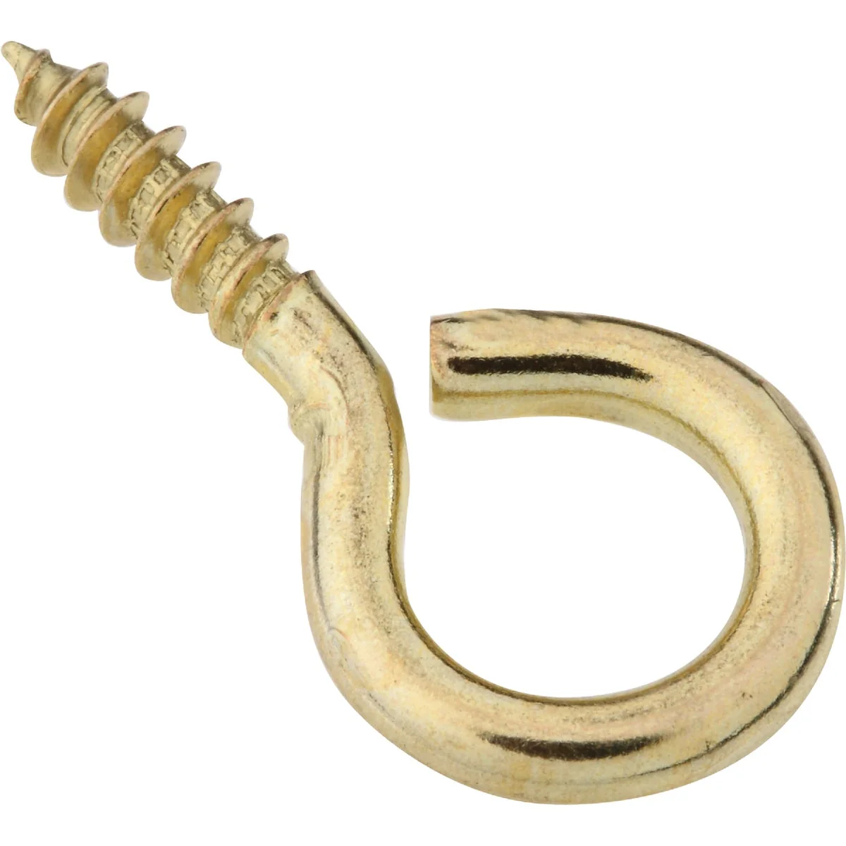 Organic National 10 Brass Large Screw Eye 4 Ct. Premium Material