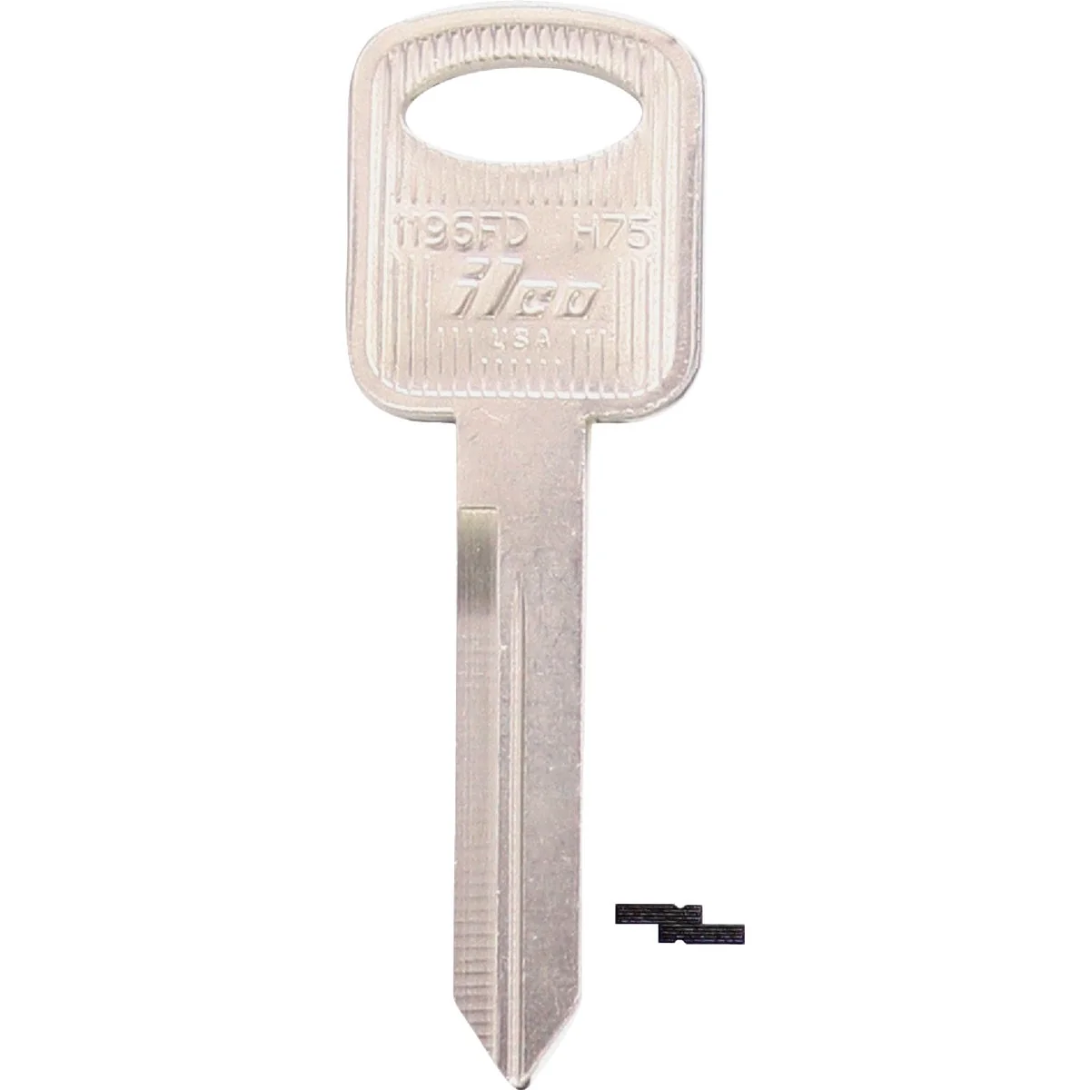 Expertly Made ILCO Ford Nickel Plated Automotive Key H75 10-Pack Professional