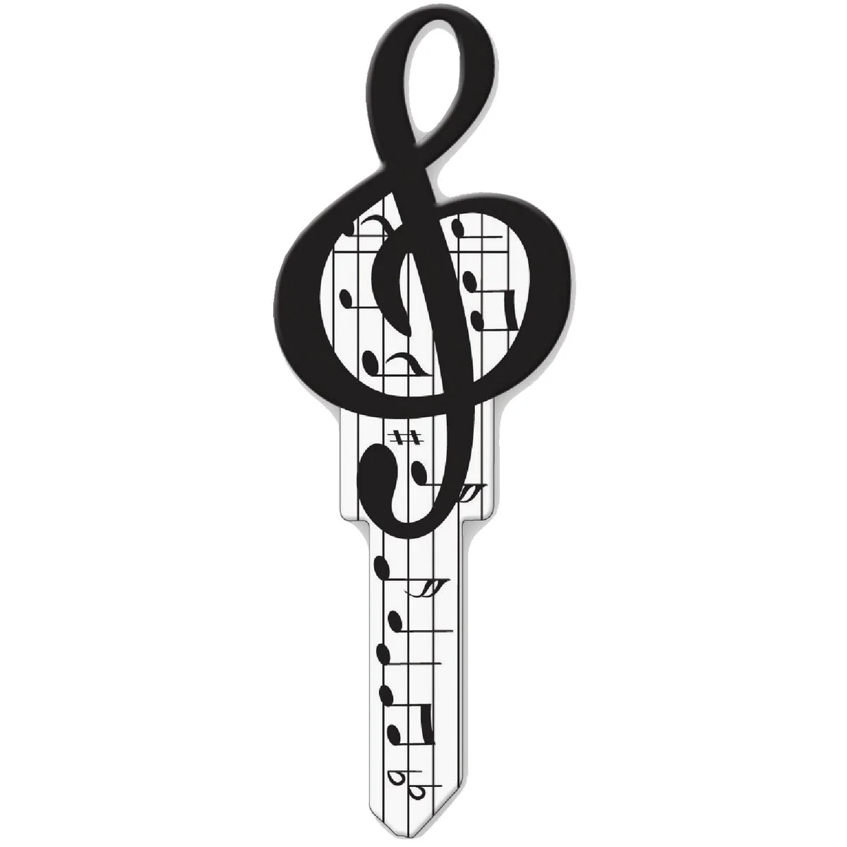 Convenient Lucky Line Music Design Decorative House Key SC1 Comfortable