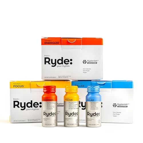 Reusable RYDE Variety Shots 48 Fl Oz Original Design