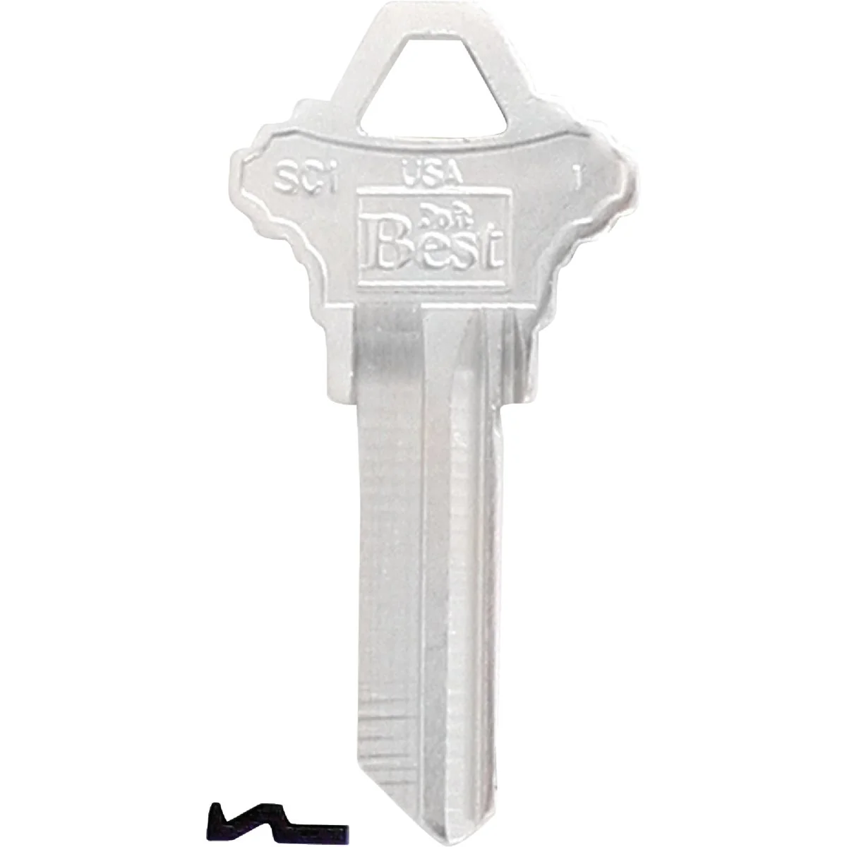 Prestigious Do it Schlage Nickel Plated House Key SC1 250-Pack Sophisticated