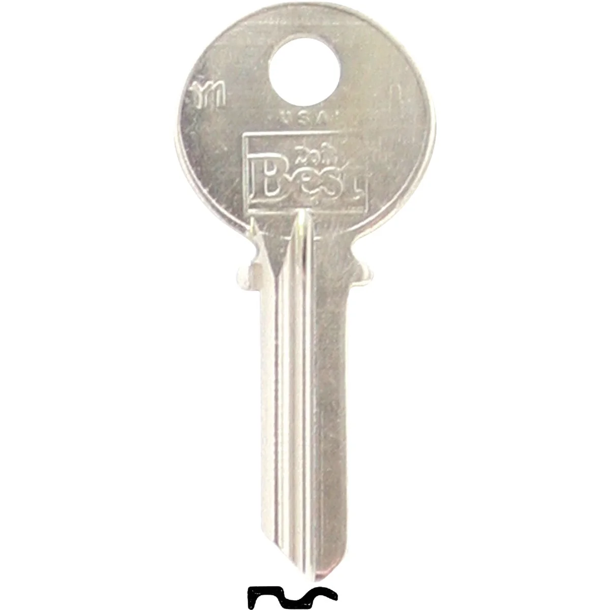 First-Class Do it Yale Nickel Plated House Key Y1 250-Pack Detailed