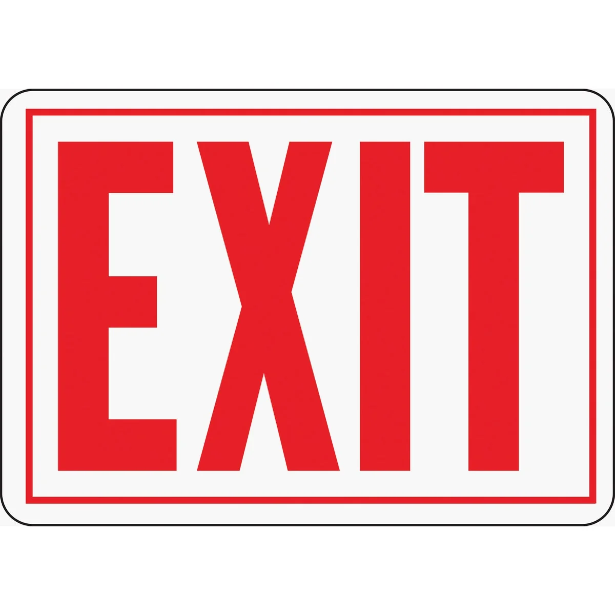 User-Friendly Hy-Ko Aluminum Sign Exit Specialty