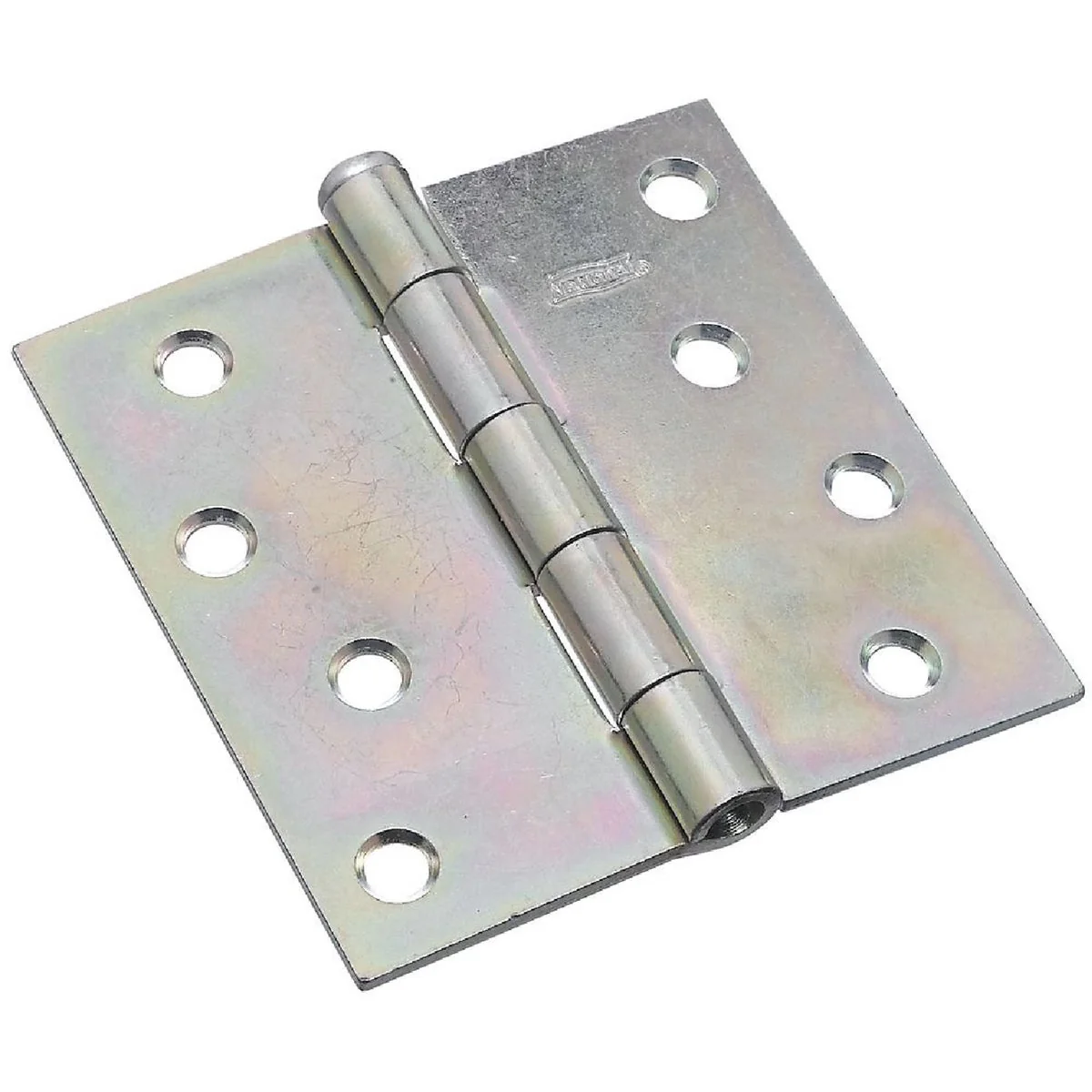 Organic National 4 In. Square Zinc Plated Steel Broad Door Hinge Innovative