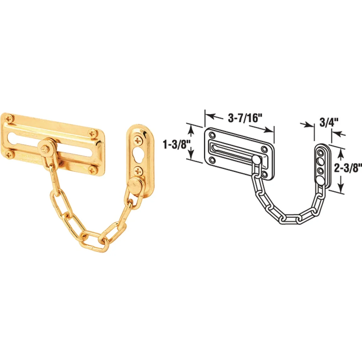 Healthy Defender Security Tamperproof Chain Door Guard Quality