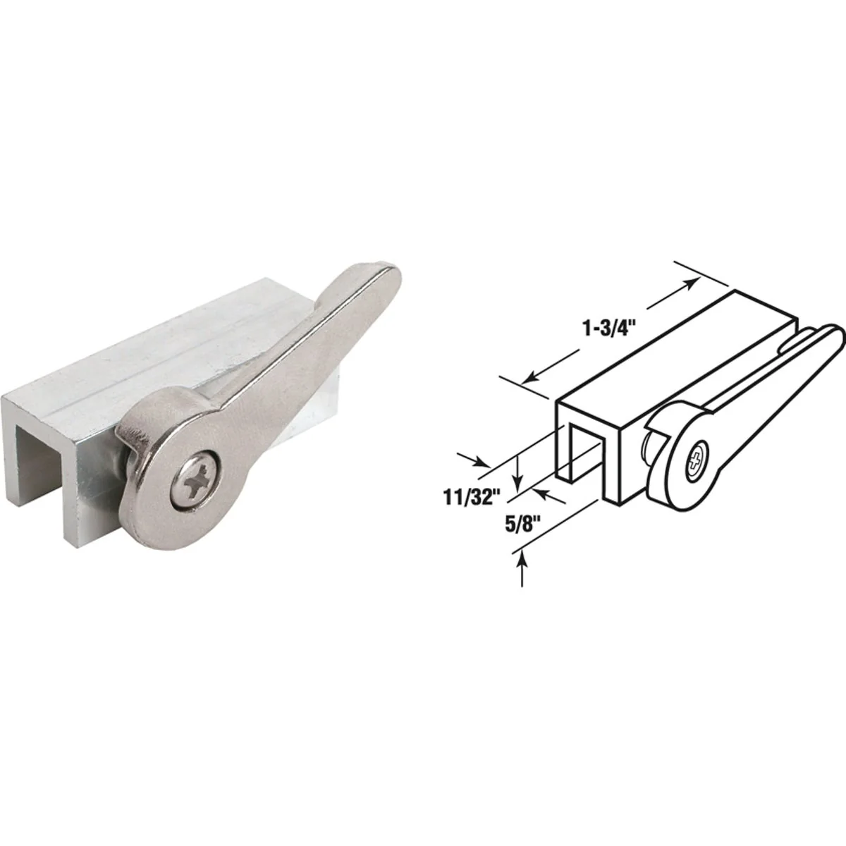 Outstanding Defender Security Aluminum Lever Window Lock Soft