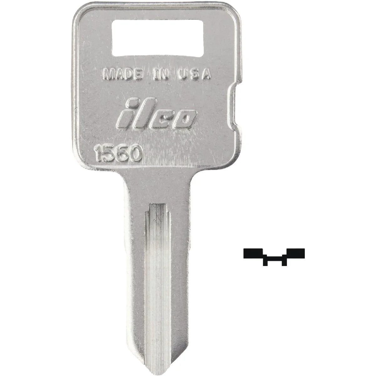 Quality ILCO 1560 Caterpillar Key Blank 10-Pack Refined
