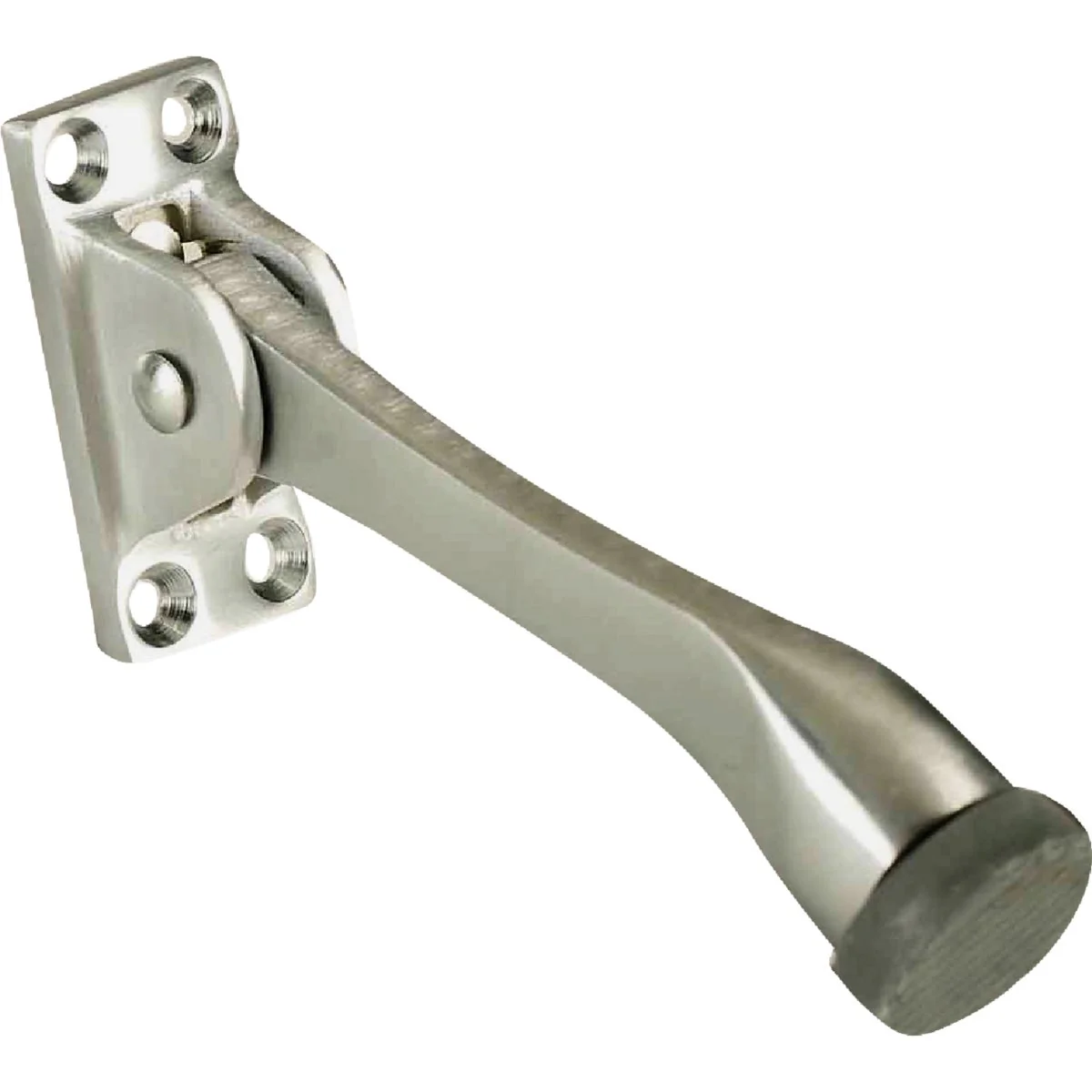 Specialty Tell 4-1 8 In. Brass Kickdown Door Holder Refined