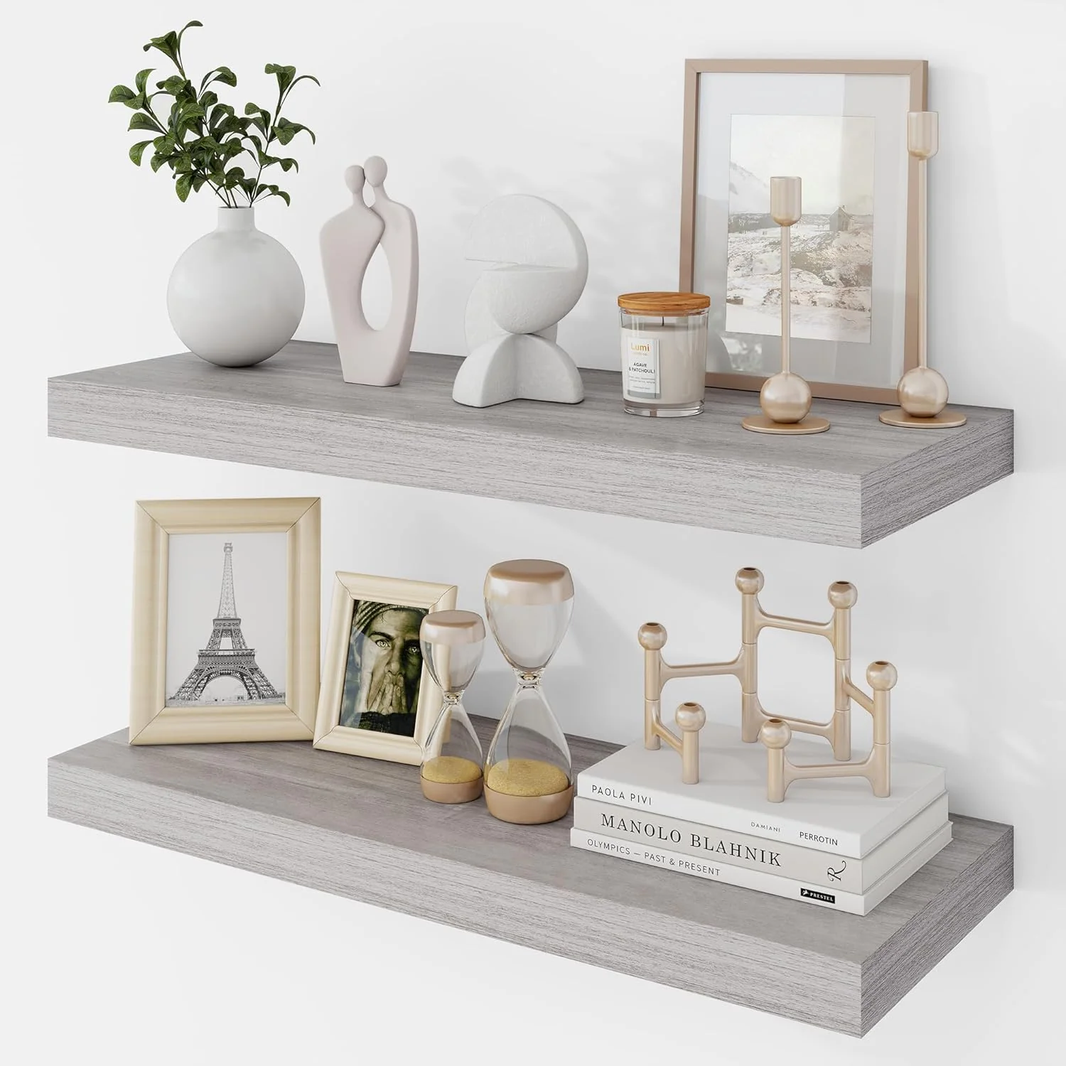 Eco-Friendly 24 Inch Floating Shelves 9.3 Deep Floating Shelf Wall Mounted 24 Wall Shelves Rustic Deep Bookshelf Selected