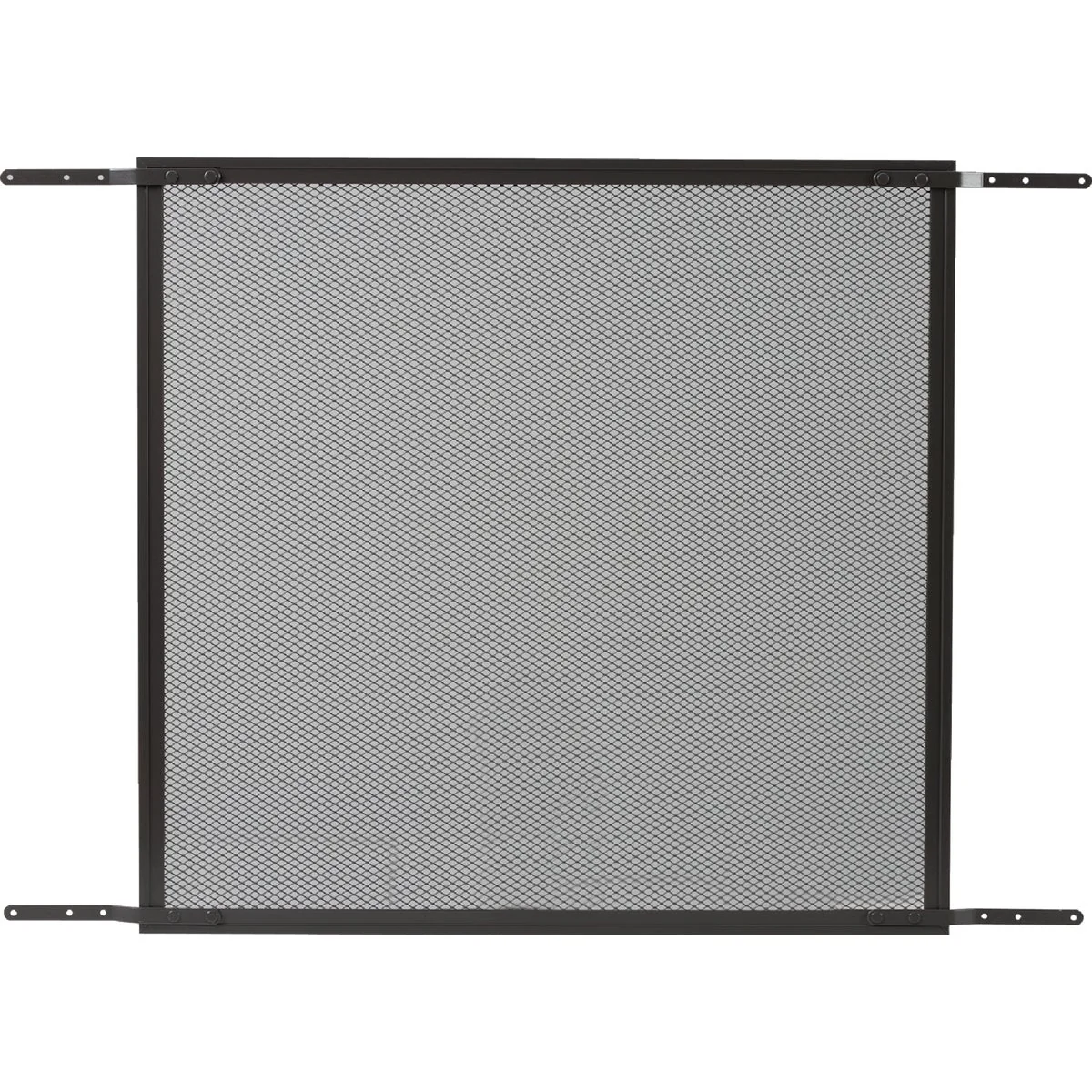 Professional Prime-Line Make-2-Fit 34.5 In. x 24 In. Mill Brown Door Grille for 36 In. Door Lightweight