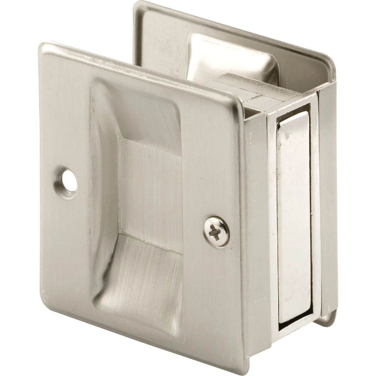 Classic Prime-Line 2-3 4 Satin Nickel Pocket Door Pull High-Quality