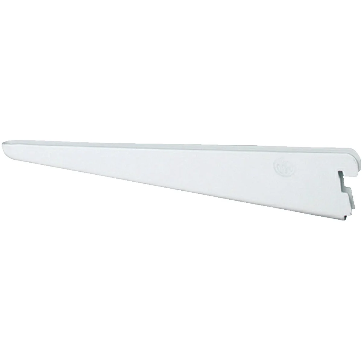 Safe domRail 8-1 2 In. White Twin-Track Shelving Bracket Modern