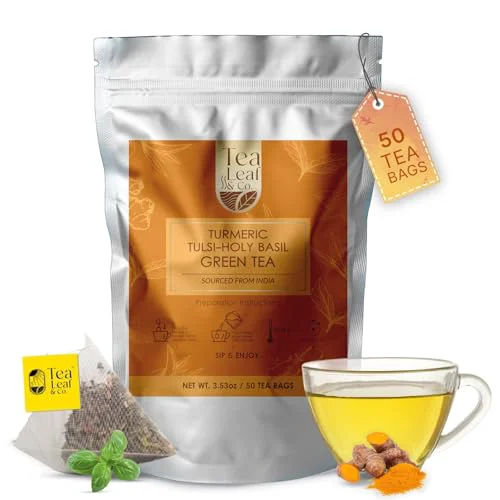 Solid Turmeric Tulsi Tea Bags 50 Count Trusted