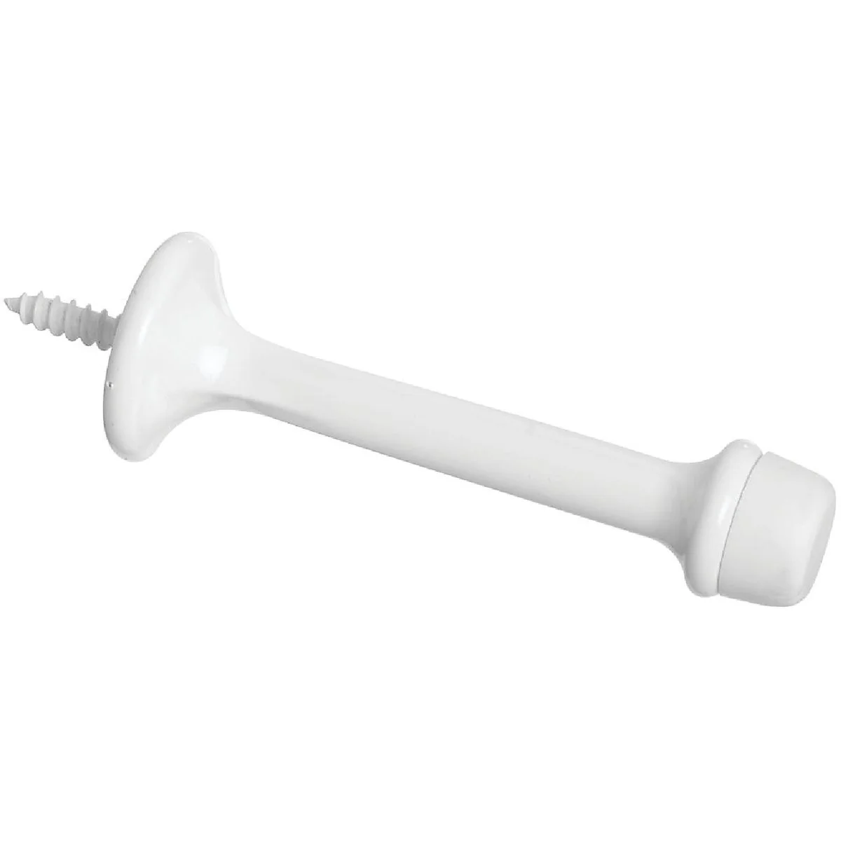 World-Class National Heavy Duty 3 Rigid Door Stop White Solid