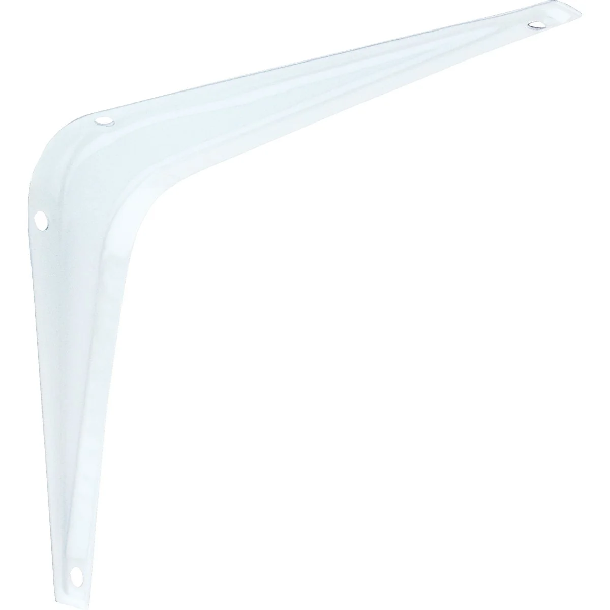 Specialty National 211 5 In. D. x 6 In. H. White Steel Shelf Bracket Comfortable