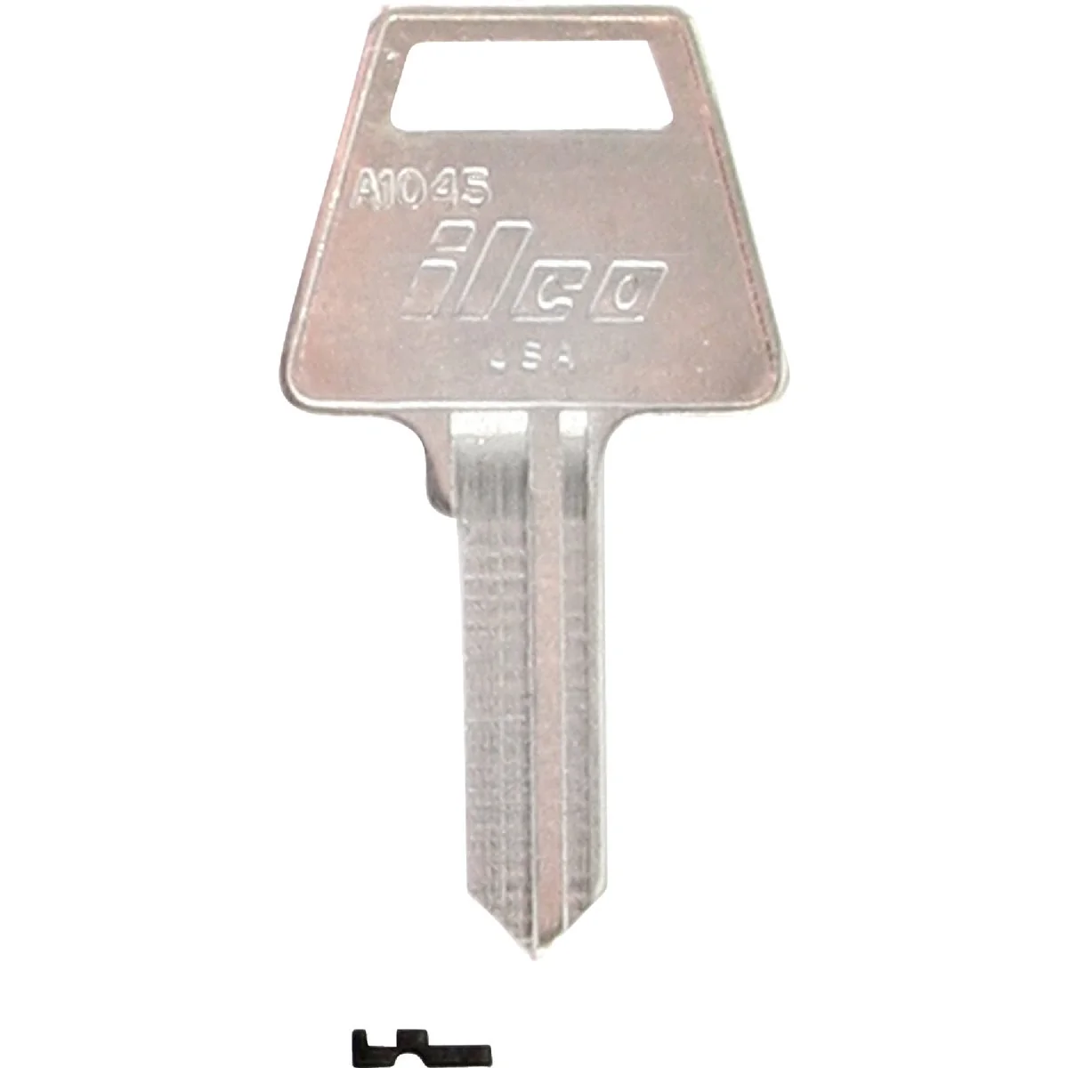 Contemporary ILCO American Nickel Plated Padlock Key A1045 10-Pack Prestigious
