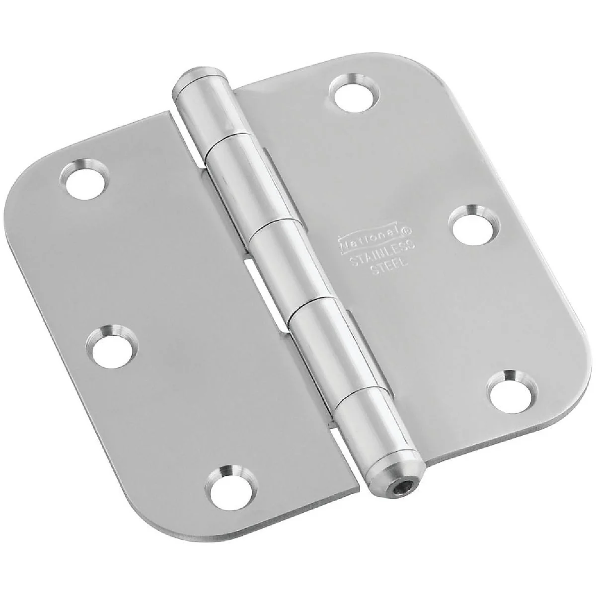Effective 3-1 2 In. x 5 8 In. Radius Stainless Steel Door Hinge Sophisticated