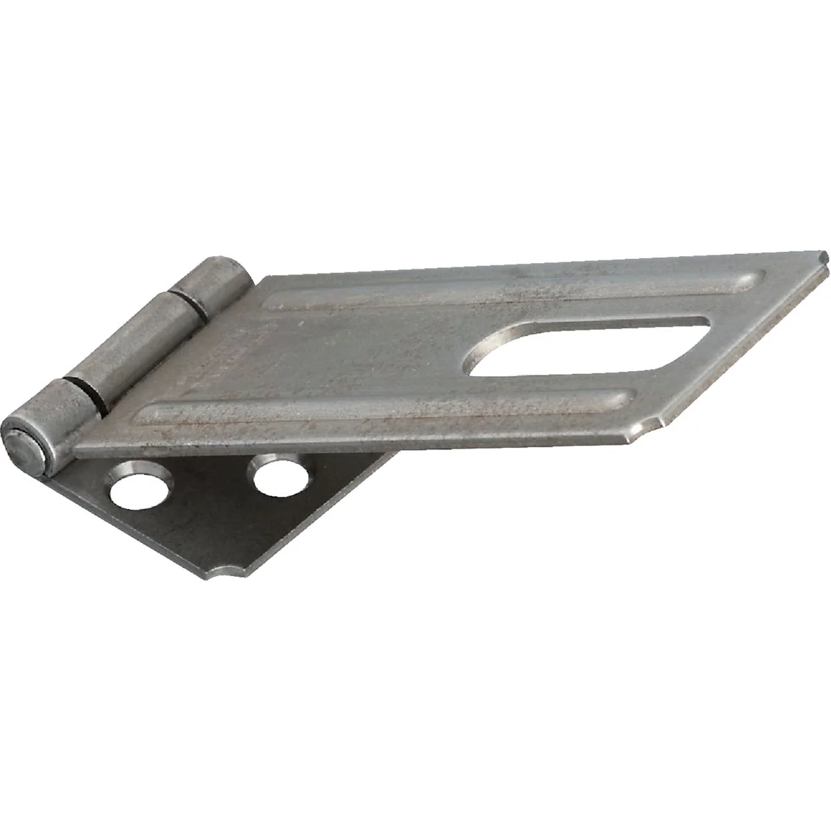Recyclable National 4-1 2 In. Galvanized Non-Swivel Safety Hasp Relaxed