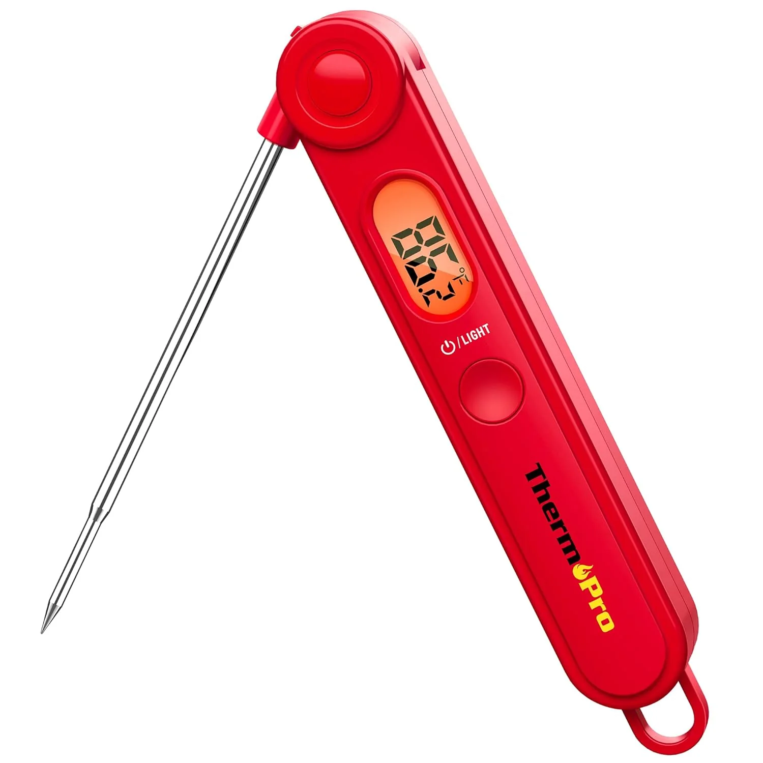 Practical ThermoPro TP03B Digital Meat Thermometer for Cooking Instant Read Thermometer with Backlight Fast