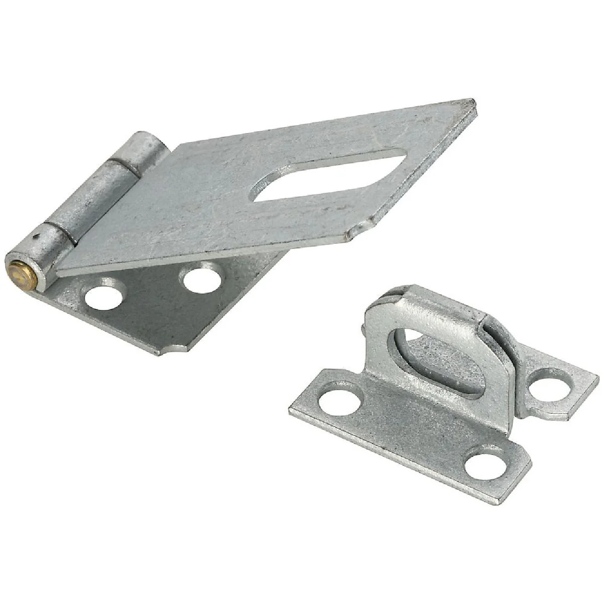 Official National 3-1 4 In. Galvanized Non-Swivel Safety Hasp Excellent