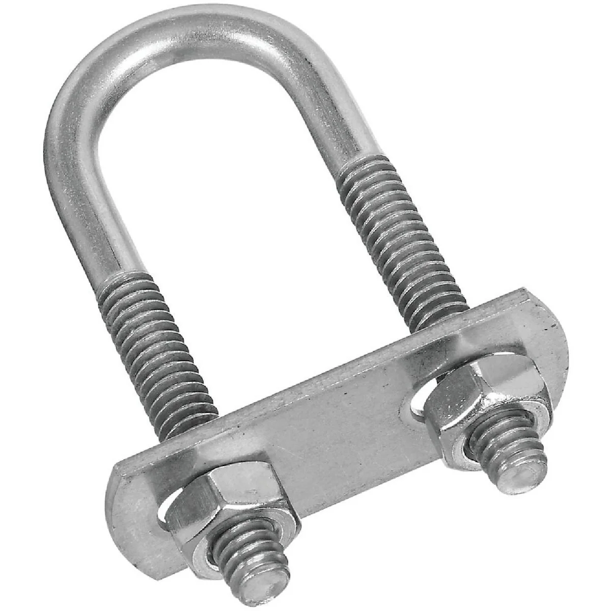 Dependable National 1 4 In. x 3 4 In. x 2-1 2 In. Stainless Steel Round U Bolt Quality