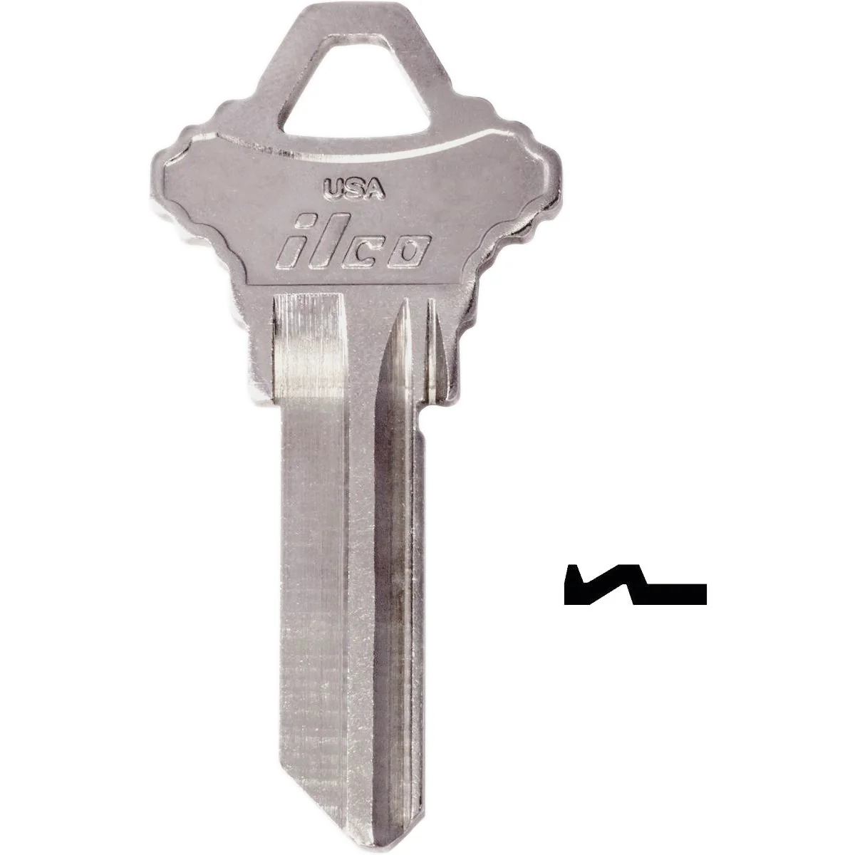 Trusted Ilco Key Blank For Schlage Lockset 5-Pin 10-Pack Clean