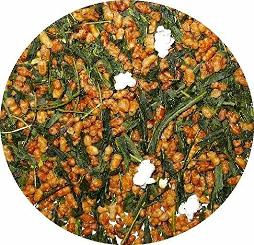 Proven Japanese Genmaicha Popcorn Green Tea premium green tea helps the stomach to digest Solid
