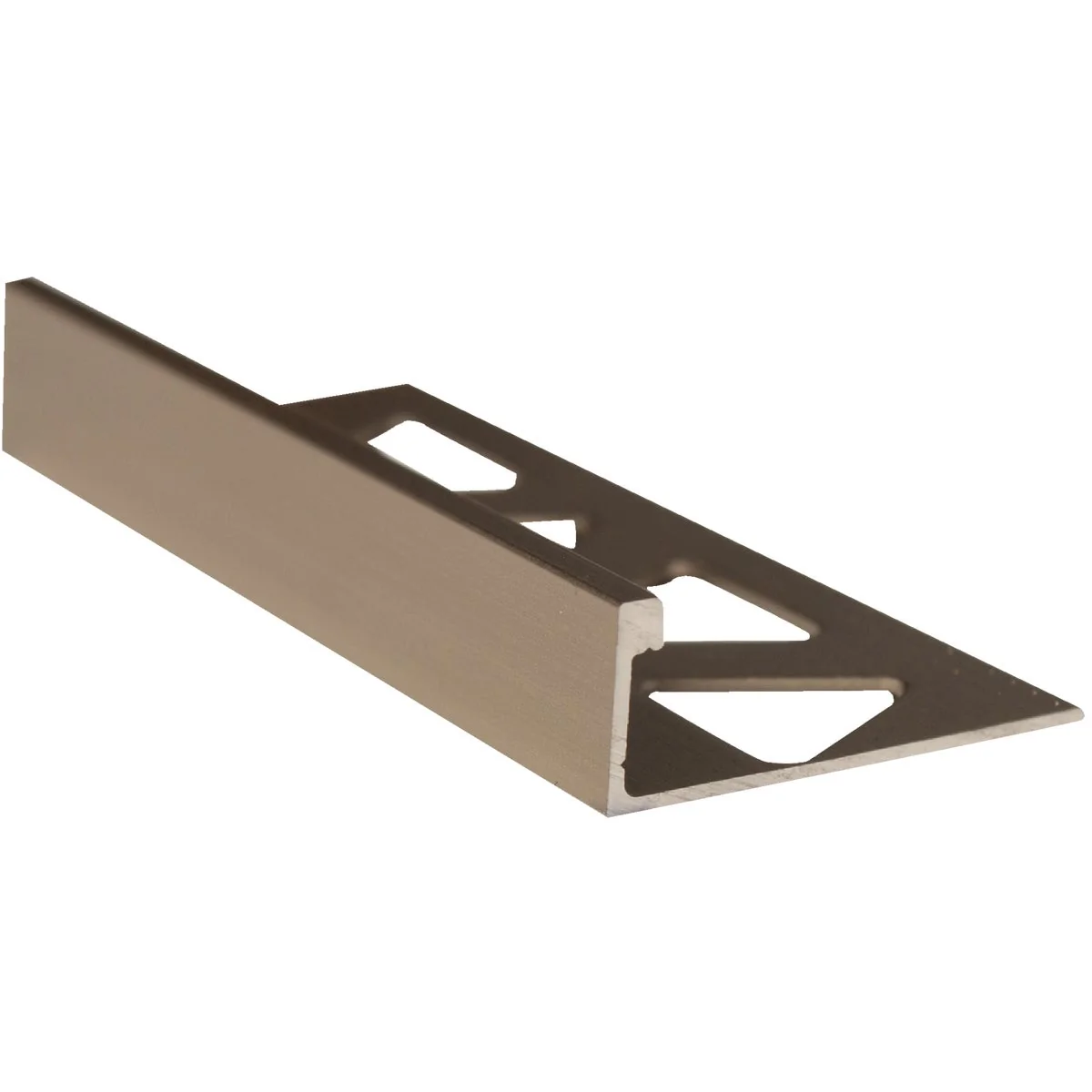 Optimized M-D Building Products 3 8 In. x 8 Ft. Pewter Aluminum L-Shape Ceramic Tile Edging Organic