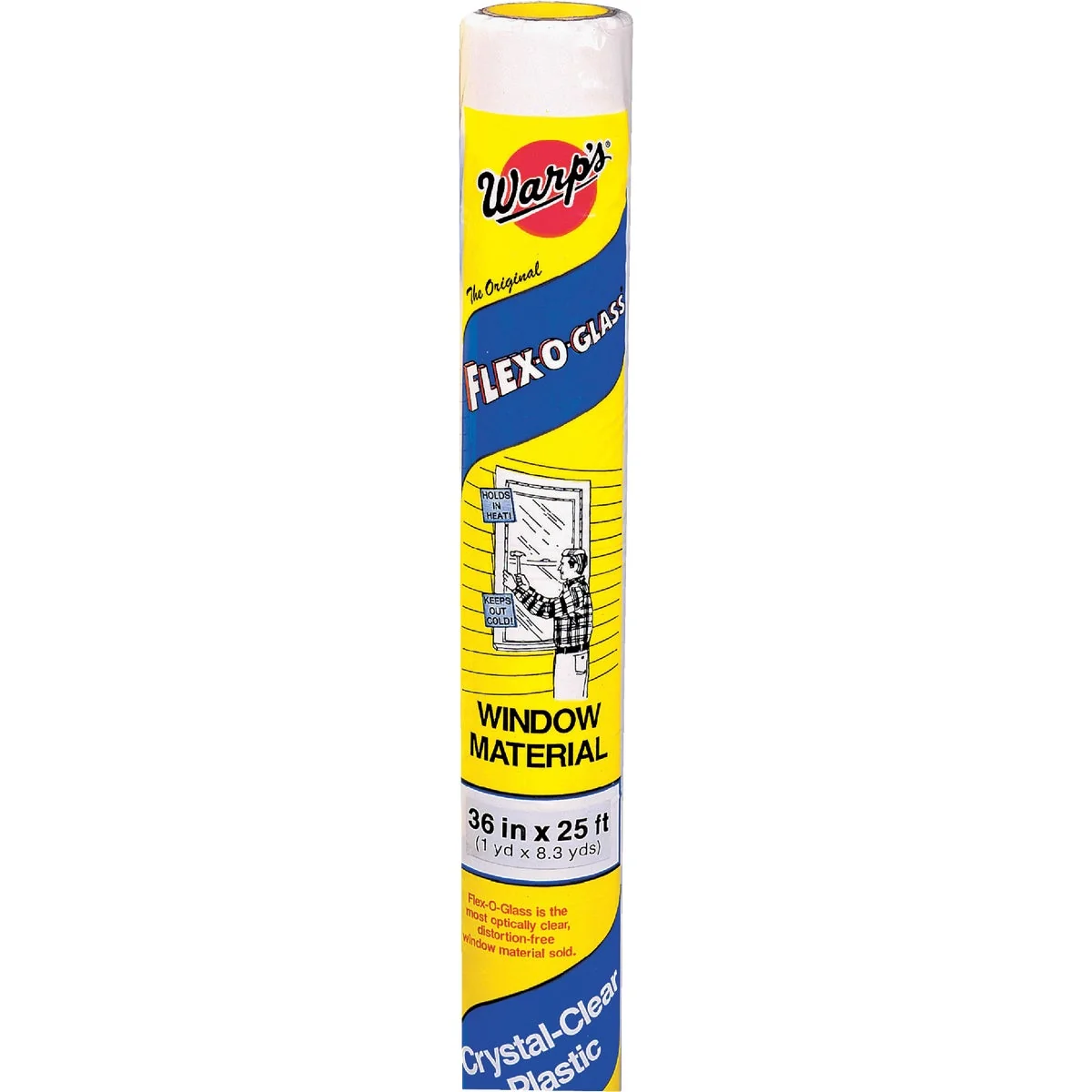Recyclable Warp’s Flex-O-Glass 36 In. X 75 Ft. Clear 4 Mil. Plastic Sheeting Comfortable
