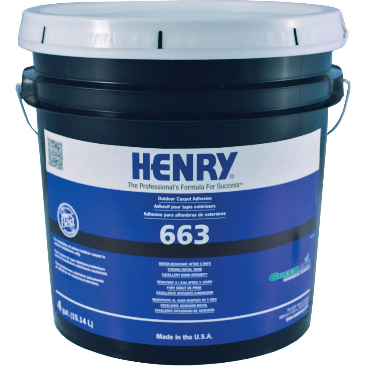 Consistent Henry 4 Gal. Carpet Adhesive Versatile