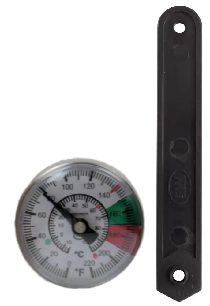 Specialty Rattleware Thermometer Milk Frothing Thermometer and Barista Thermometer Fast Readout and Clear Temperature Targets 7 Probe 1 Dial Expertly Made