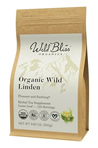 Luxury Organic Linden Flower Tea 125 Count Durable