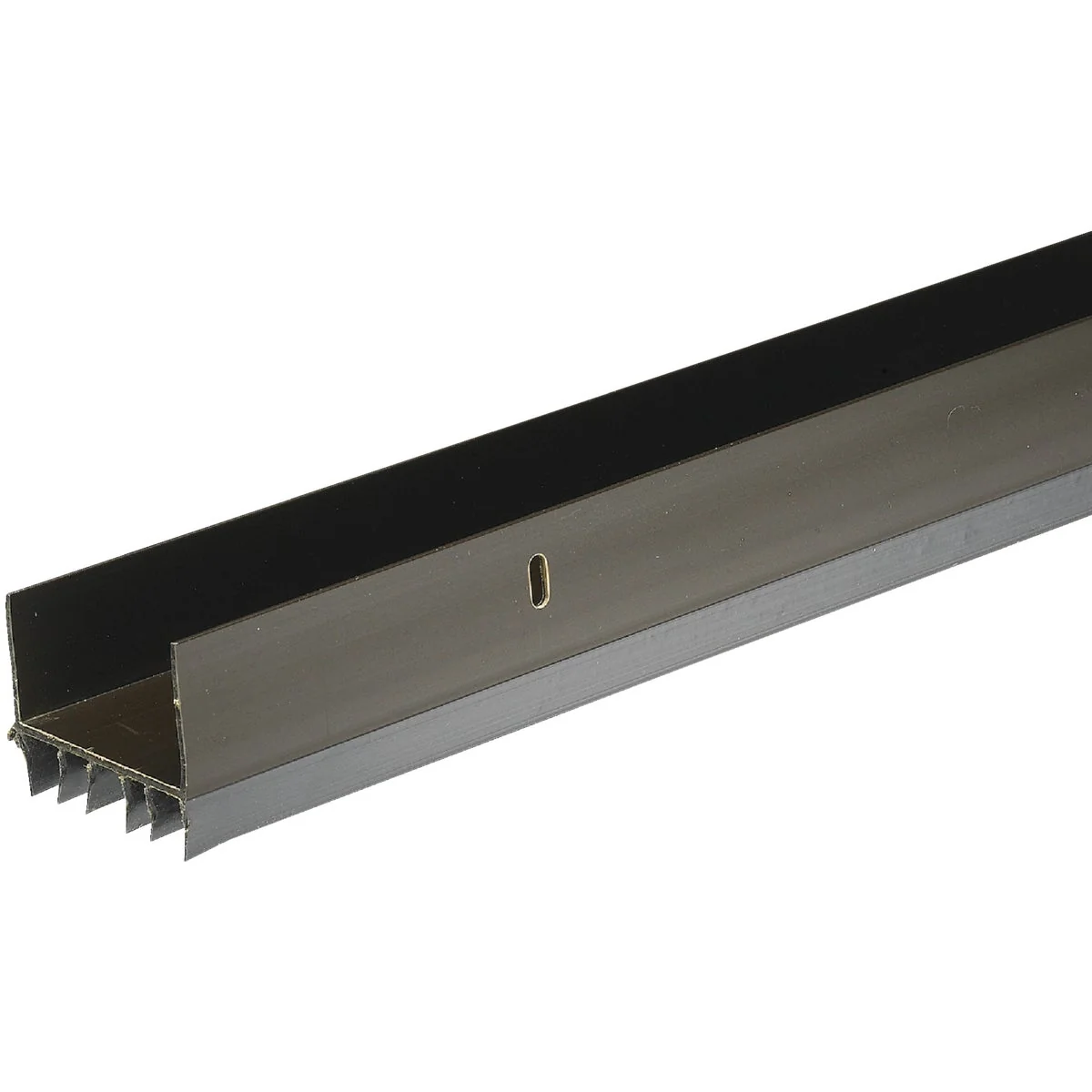 Relaxed Do it 1.75 In. W. x 1.75 In. H. x 36 In. L. Brown Vinyl Door Bottom for 1-3 4 In. Door Clean