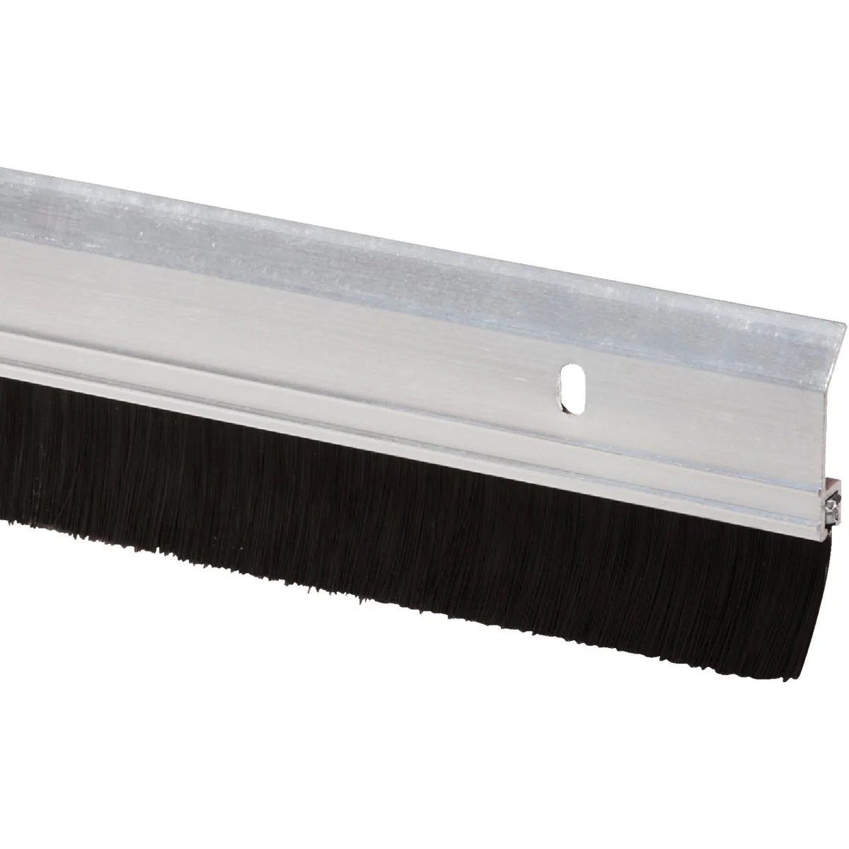 Trendy Do it 2 In. W. x 36 In. L. Silver Aluminum Premium Brush Door Sweep Soft