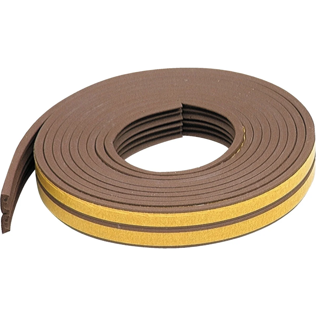 Next-Generation M-D Brown 17 Ft. 3 8 In. Extreme Temp Small Gap Rubber Weatherstrip Brown Secure