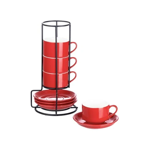Recyclable 2.5 Ounce Espresso Cups Set of 4 4 Count Expertly Made