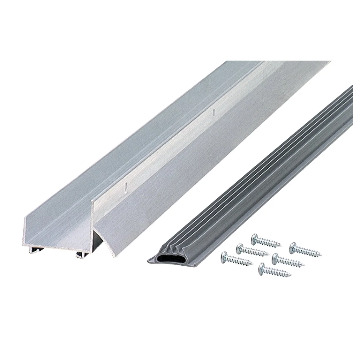 Responsible M-D 1-3 8 In. x 36 In. Silver Aluminum Drip Cap Door Bottom Consistent