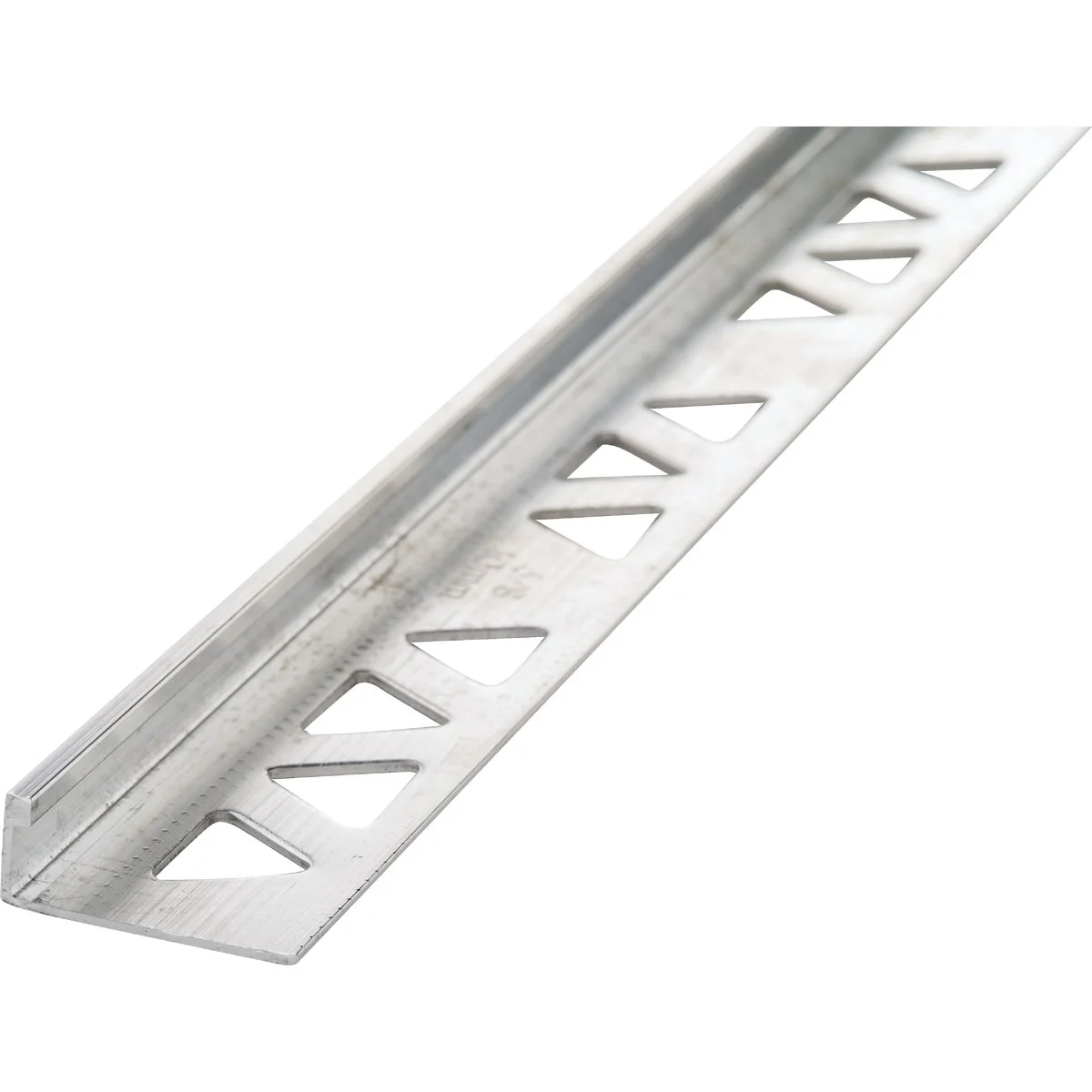 Crafted M-D Building Products 3 8 In. x 8 Ft. Mill Aluminum L-Shape Ceramic Tile Edging Practical