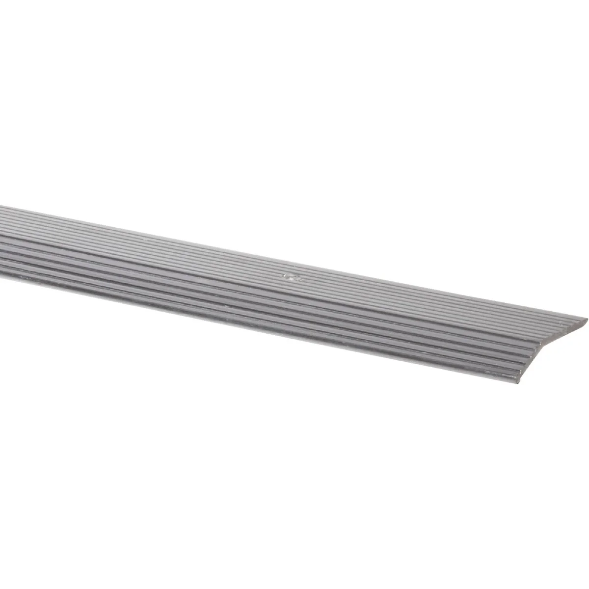 Environmentally Friendly Do it Satin Silver Fluted 1-3 8 In. x 6 Ft. Aluminum Carpet Trim Bar Wide Expertly Made