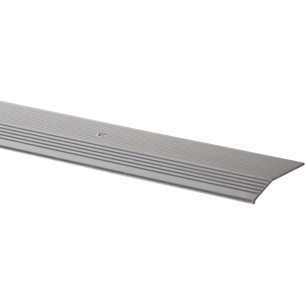 High-Performance Do it Satin Silver Fluted 2 In. x 6 Ft. Aluminum Carpet Trim Bar Extra Wide Practical