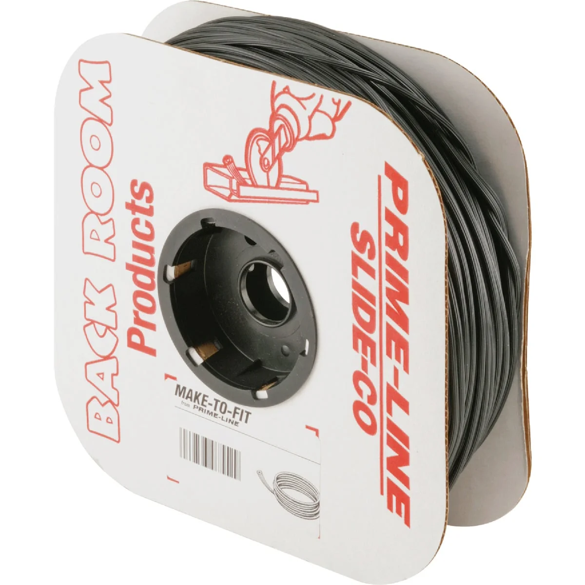 Traditional Prime-Line 0.210 In. Dia. x 250 Ft. L. Black Vinyl Screen Retainer Spline Advanced