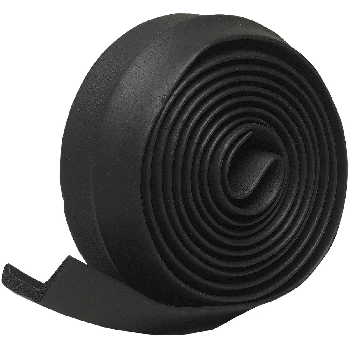 Dependable Do it 2-1 4 In. x 9 Ft. Black Rubber Weatherstrip Garage Door Seal Luxury