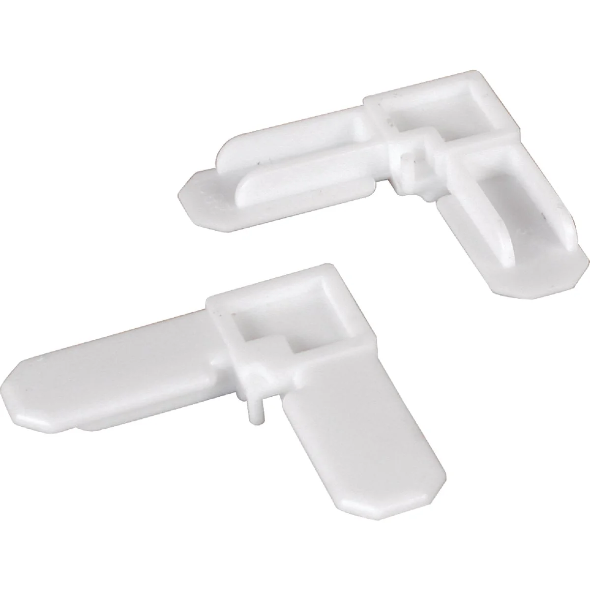 Authentic Prime-Line 3 4 In. x 3 8 In. White Plastic Screen Frame Corner 4-Count Innovative