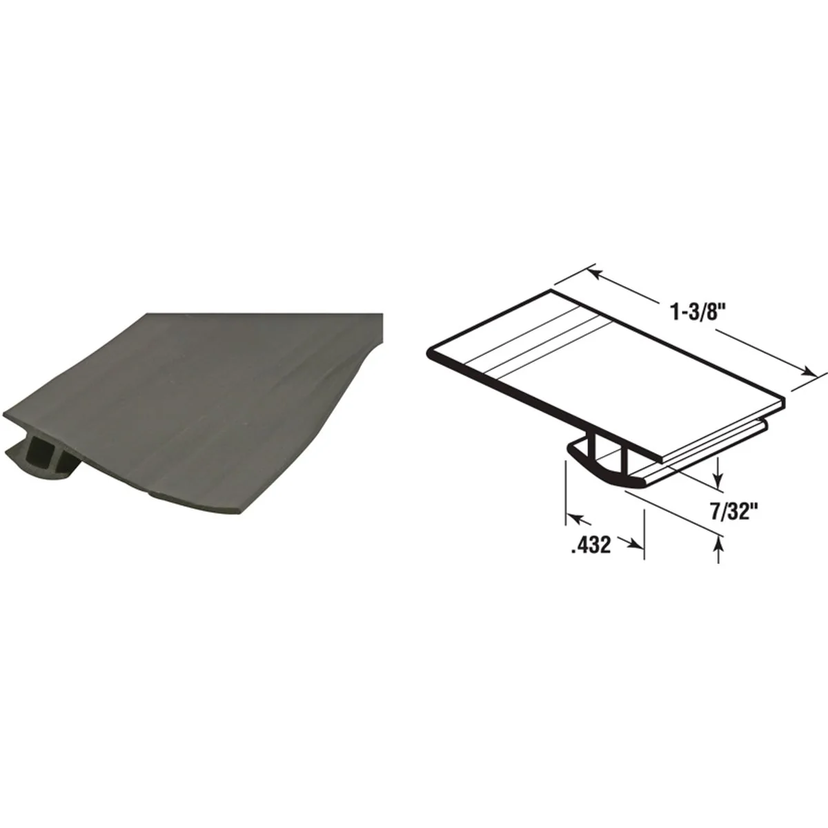 Dependable Prime-Line 7 16 In. x 84 In. Sliding Screen Door Bug Seal Reliable