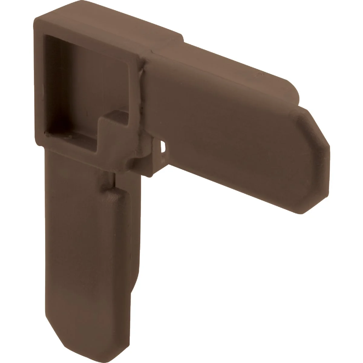 Unique Prime-Line 3 4 In. x 3 8 In. Bronze Plastic Screen Frame Corner 100-Count Professional
