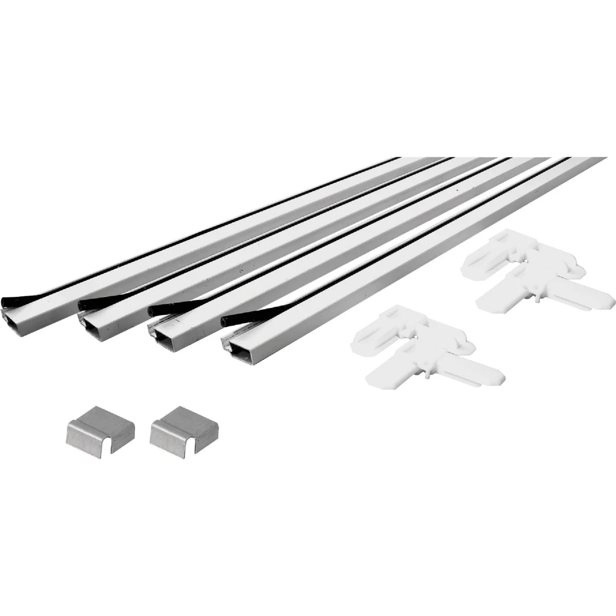 Consistent Prime-Line 3 4 In. x 5 16 In. x 5 Ft. White Screen Frame Kit Expertly Made