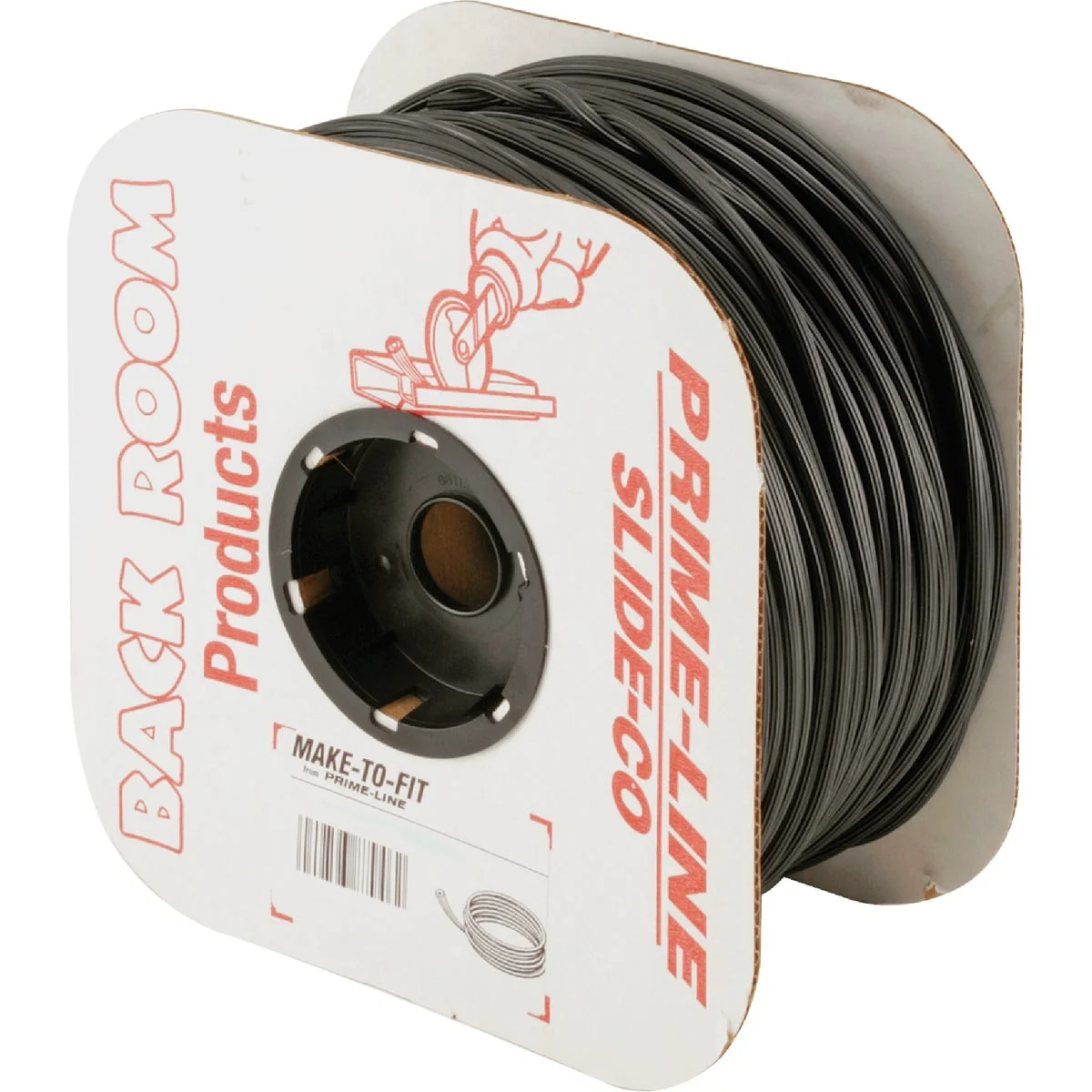Trusted Prime-Line 0.165 In. Dia. x 500 Ft. L. Black Vinyl Screen Retainer Spline Sophisticated