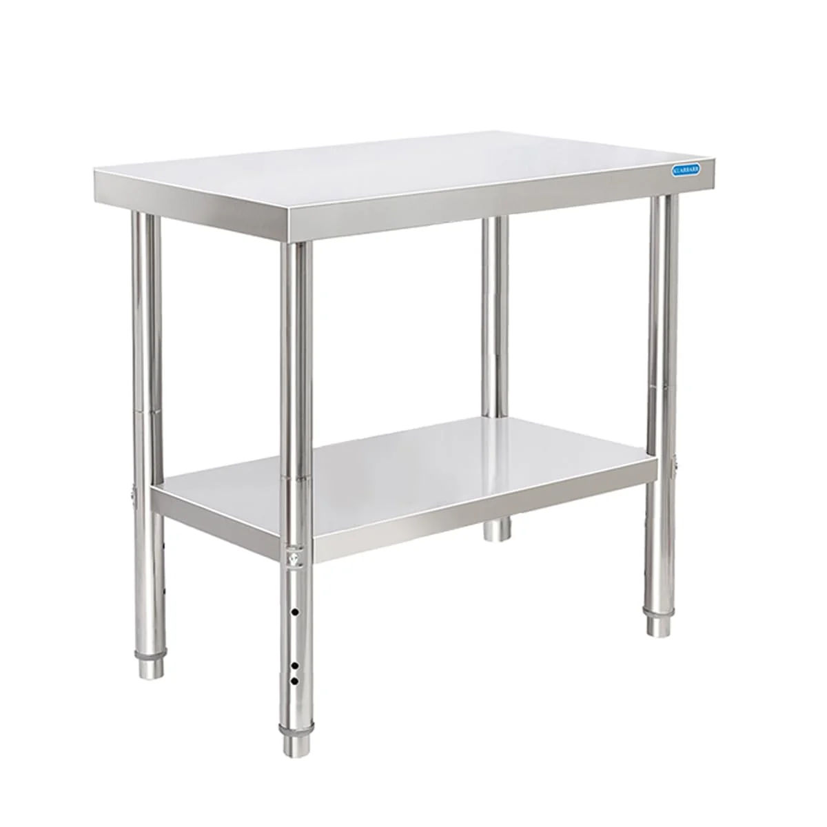 Trusted Stainless Steel Table 30 x 18 Inch NSF Commercial Stainless Steel Prep Table Metal End Table for Restaurant Kitchen Garage Verified