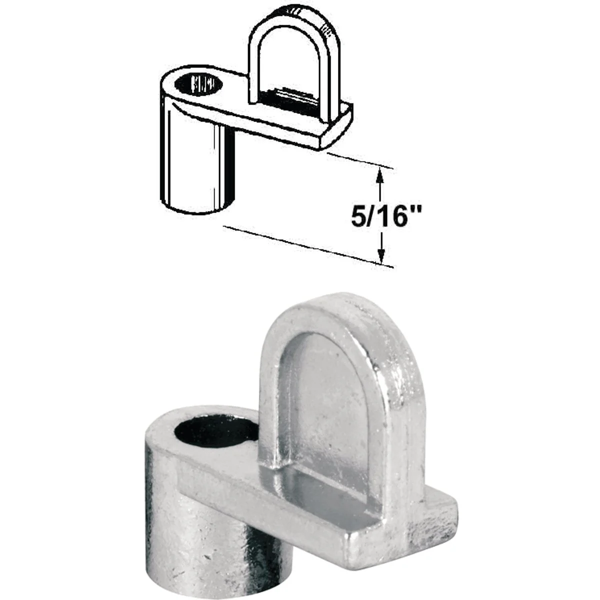 Fine Crafted Prime-Line 5 16 In. Mill Swivel Die-cast Screen Clips With Screws 12 Count Proven