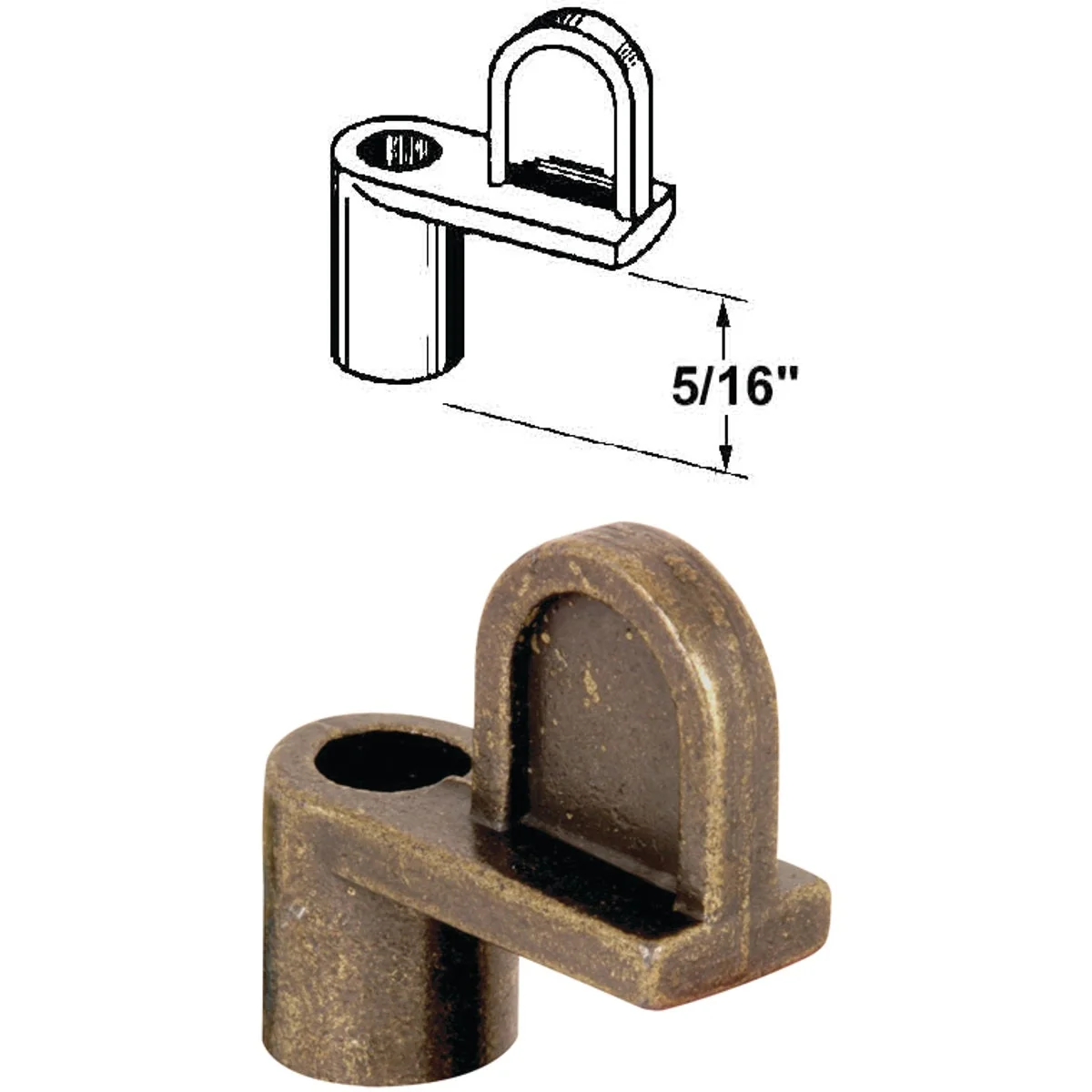 Trusted Prime-Line 5 16 In. Bronze Swivel Die-cast Screen Clips With Screws 12 Count High-Grade